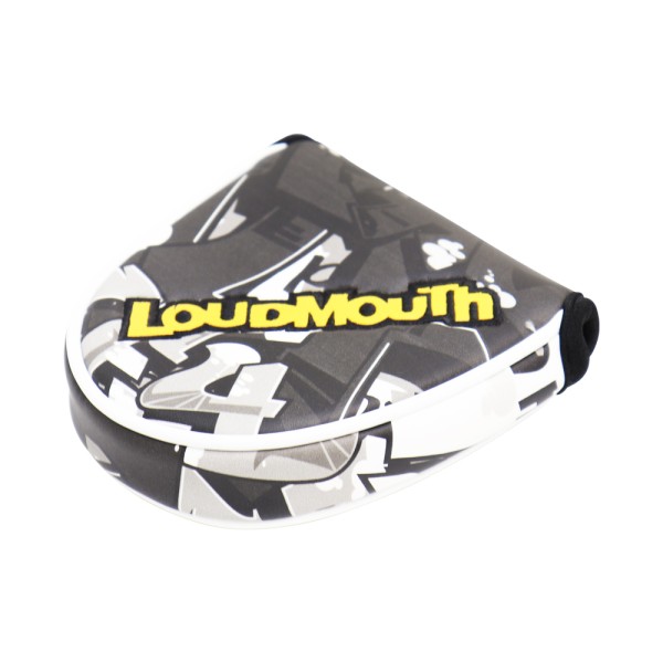 Loudmouth Mallet Putter Cover "Tags Black"