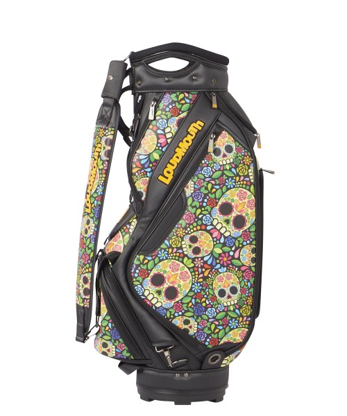 Loudmouth 9.5 inch Staff Bag - Mosaic Skull -