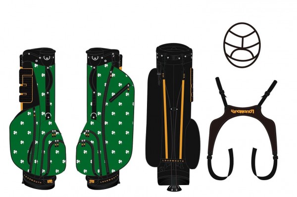 Loudmouth Stand Bag-Shamrock