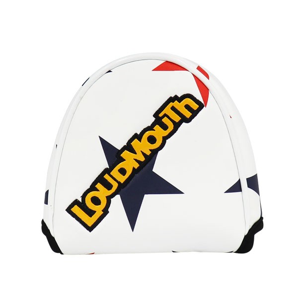 Loudmouth Mallet Putter Cover "Superstar White"