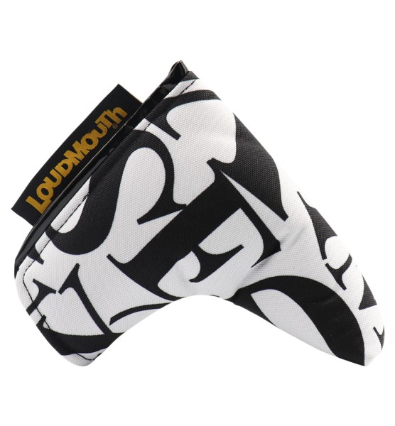 Loudmouth PE Blade Putter Cover "Alphabet Soup"