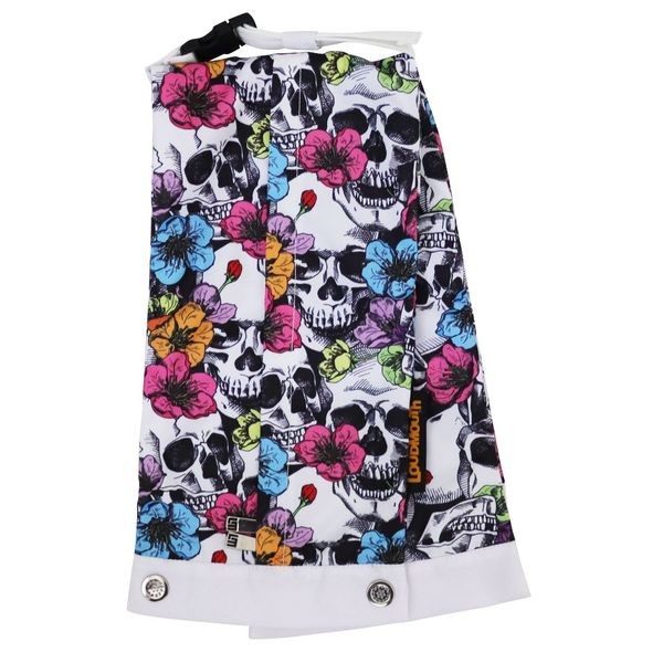 Loudmouth PE Shoes Case -Skull Flowers-