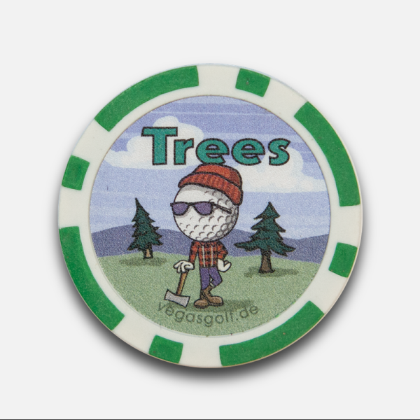 Vegas Golf Single Chip "Trees"