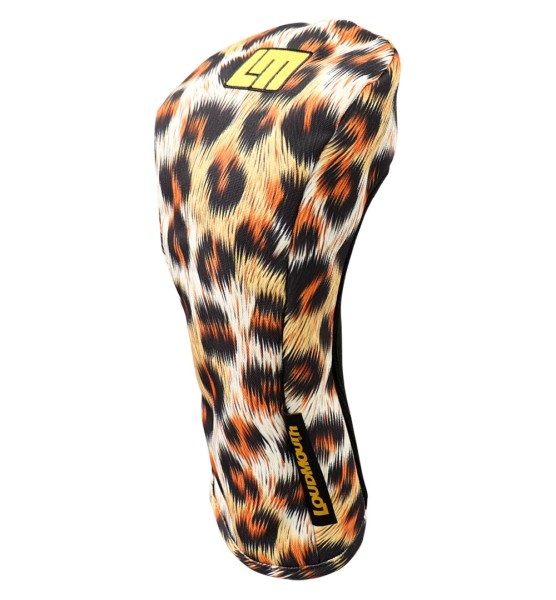 Driver Headcover "Fuzzy Leopard" Design