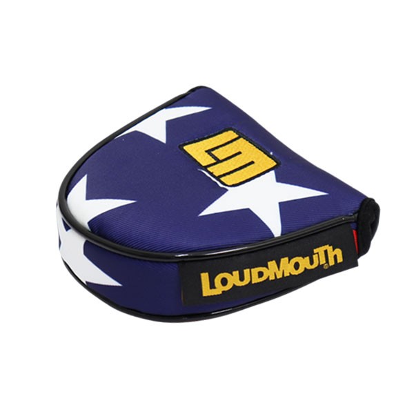 Loudmouth Mallet Putter Cover "Superstar Navy"