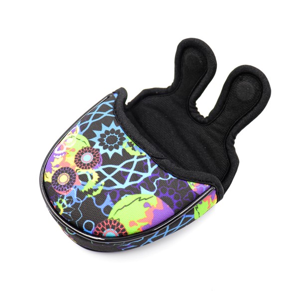 Loudmouth PE Mallet Putter Cover "Geometry Skull"