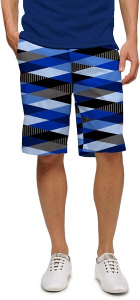 Loudmouth Men's Golf Short "Fore Shades Of Blue"
