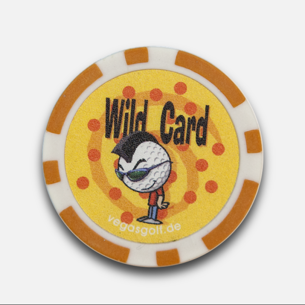 Vegas Golf Einzelchip "Wild Card"