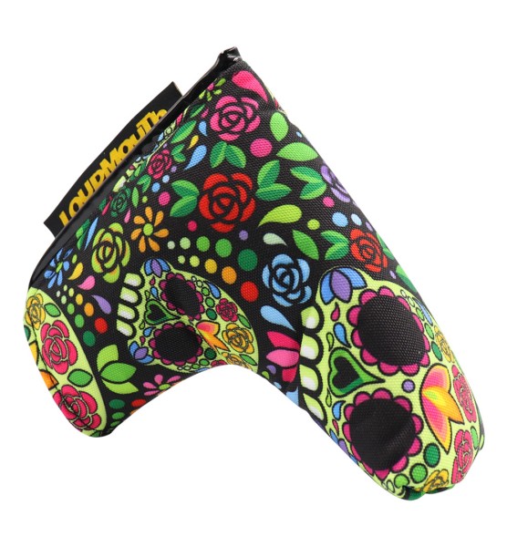 Loudmouth Blade Putter Cover "Mosaic Skull"