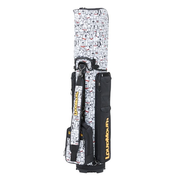 Loudmouth 9 inch Cart Bag - Mutts Red Collars -