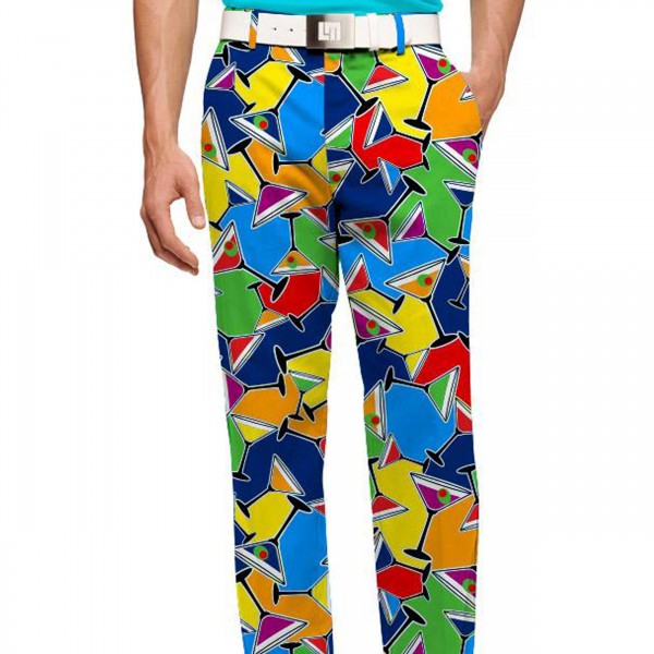 Loudmouth Men's Golf Trousers "Cocktail Party"