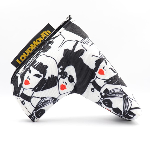 Loudmouth PE Blade Putter Cover "Retro Beauties"