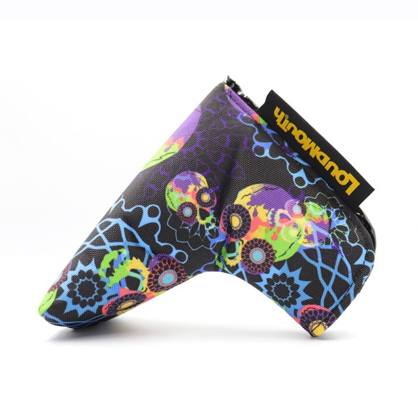 Loudmouth Blade PE Putter Cover "Geometry Skull"