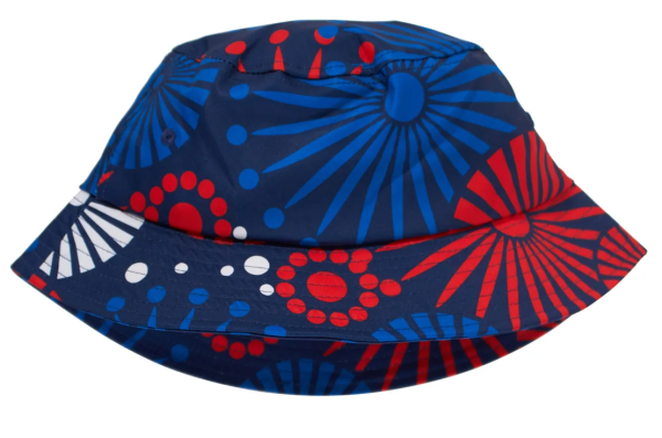 Loudmouth Bucket Hat "Fireworks"