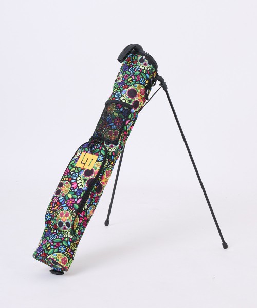 Loudmouth Self Stand Training/Speed Golf Bag "Mosiac Skull"