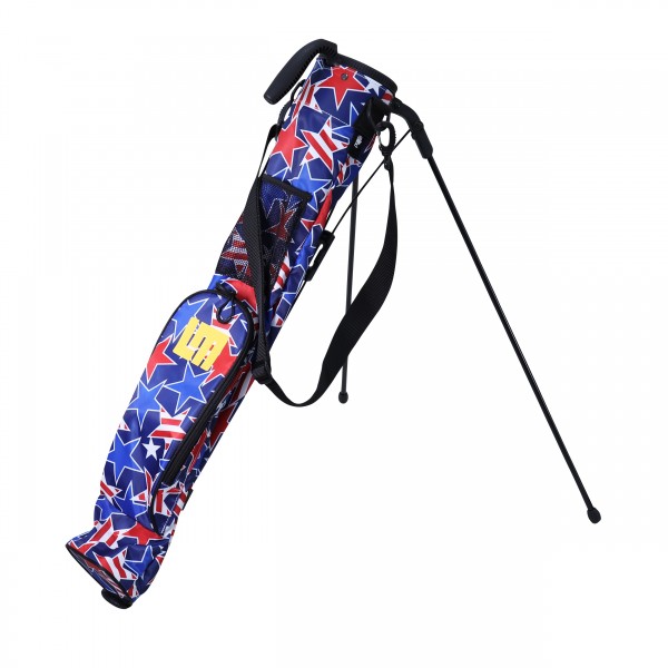 Loudmouth Self Stand Training/Speed Golf Bag "Star Studded"