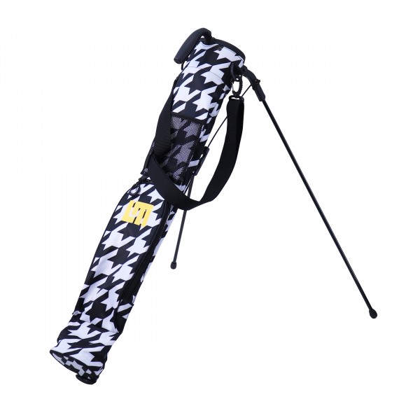 Loudmouth Self Stand Training/Speed Golf Bag "Oakmont Houndstooth"