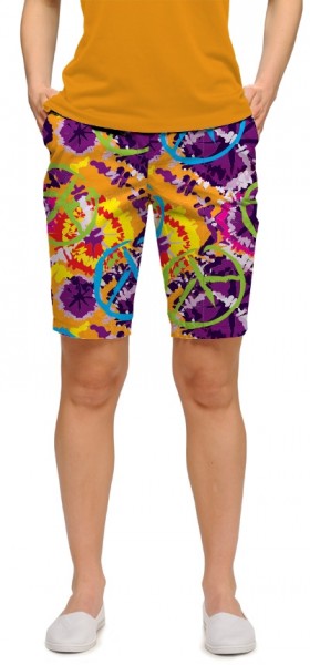 Loudmouth Woman Short "Woodystock StretchTech"