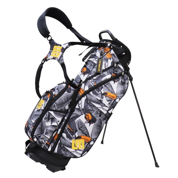 NEW Loudmouth Stand Bag-Toucans Gray-