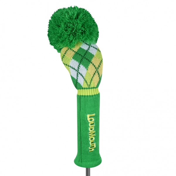 Loudmouth Driver Headcover "A Tisket A Tasket"