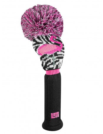 Loudmouth Driver Headcover "Savage Flamingo"
