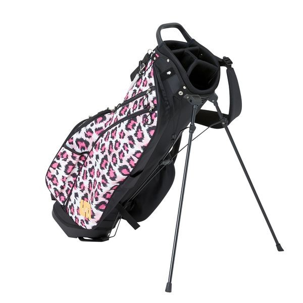 Loudmouth 8.5 inch Stand Bag "Pink Leopard"