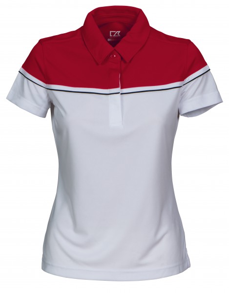 Sunset Polo Damen Red